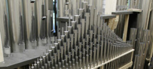 Orgelpfeifen der Winterhalter-Orgel der Christuskirche