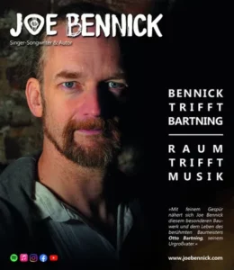 Veranstaltungsplakat "Bennick trifft Bartning"