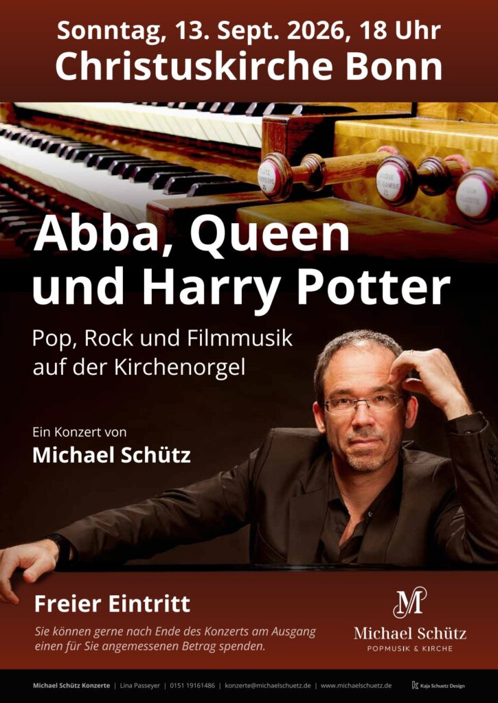 Konzertplakat Michael Schütz